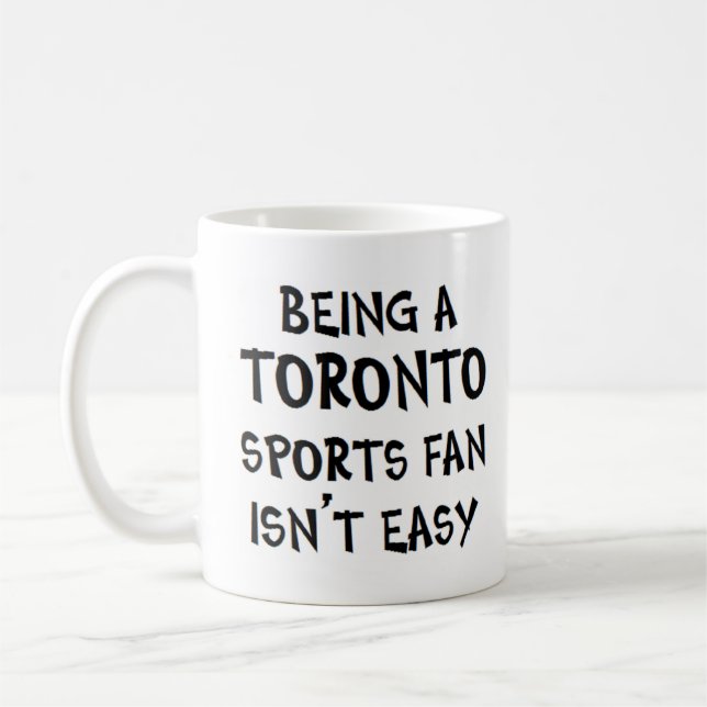 Mug supporter de sports de Toronto, être (Gauche)