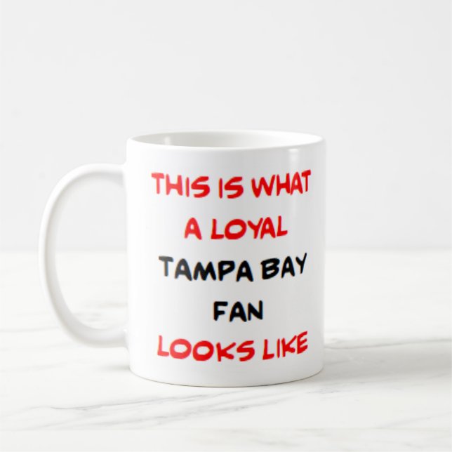 Mug supporter de Tampa Bay, loyal (Gauche)