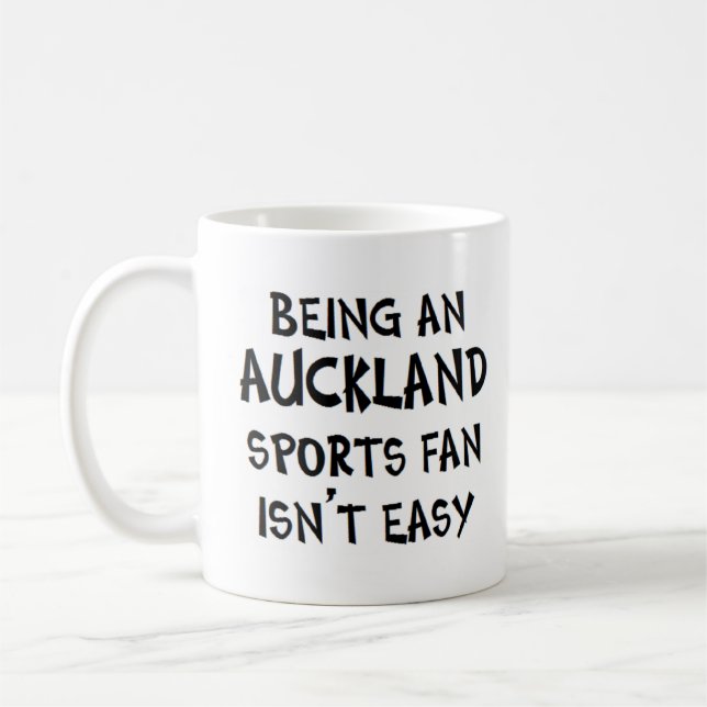 Mug supporter sportif d'Auckland, être (Gauche)