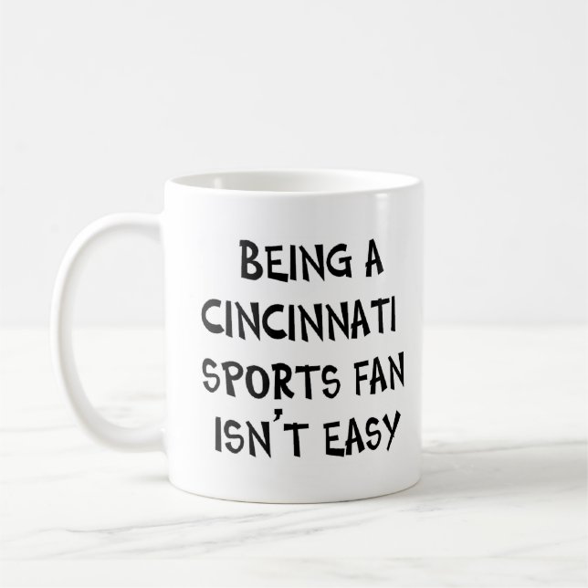 Mug supporter sportif de Cincinnati, être (Gauche)