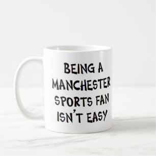 Mug supporter sportif de Manchester, étant
