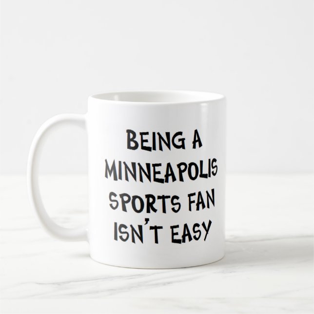 Mug supporter sportif de minneapolis, être (Gauche)