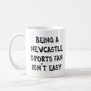 Mug supporter sportif de Newcastle, étant