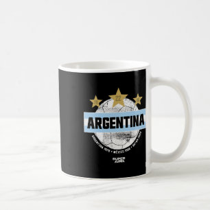 Mug Supporteur de football argentin Coupe du Monde 202