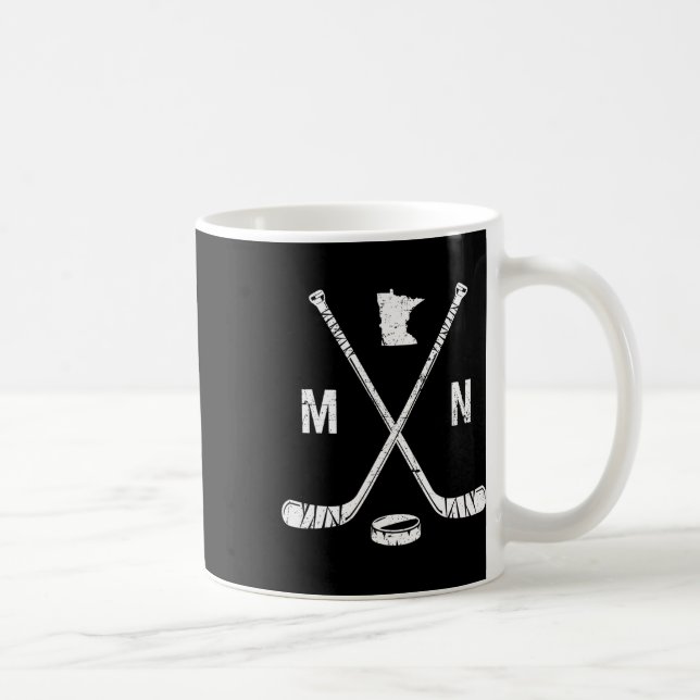 Mug Supporteur de l'équipe de hockey sur glace Minneso (Droite)