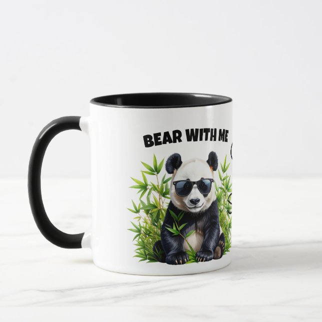 Mug Supportez-moi Lunettes de Panda Pun – ELGIS (Gauche)