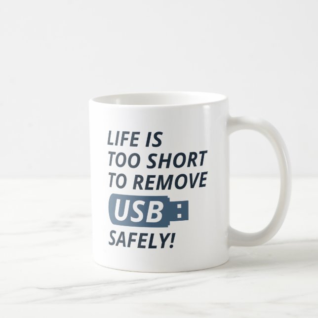 Mug Supprimer la clé USB en toute sécurité (Droite)