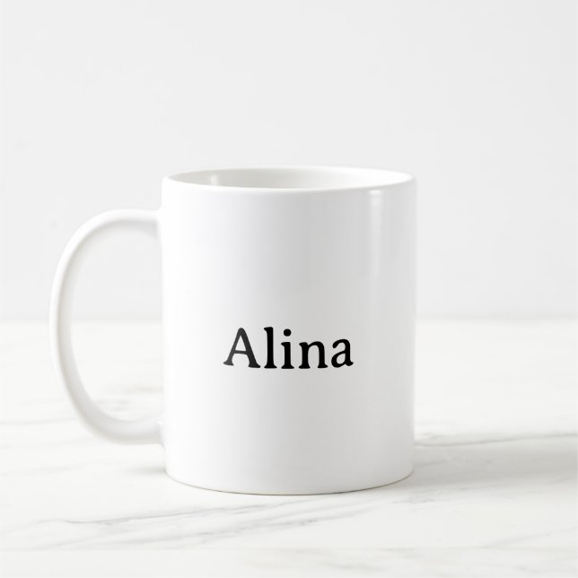 Mug supprimer le texte ajouter son propre design 11 oz (Gauche)