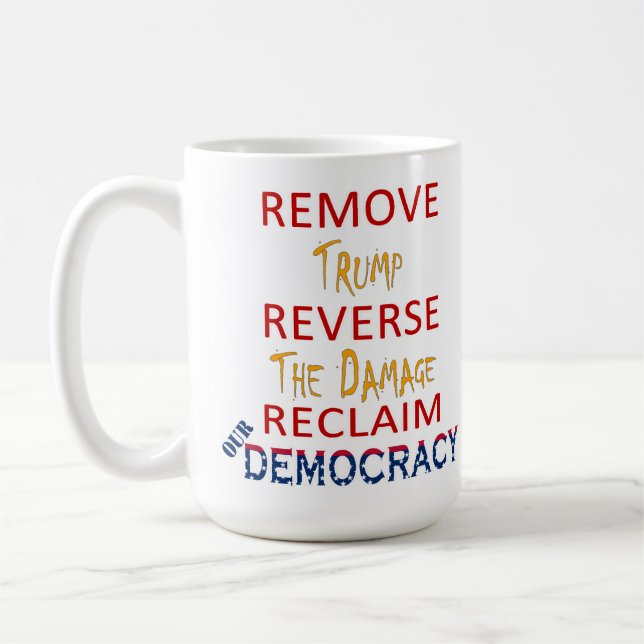 MUG SUPPRIMER TRUMP (Gauche)