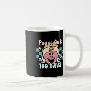 Mug Sur 100 Jours De Sourire À L'École Face Thé Rétro 