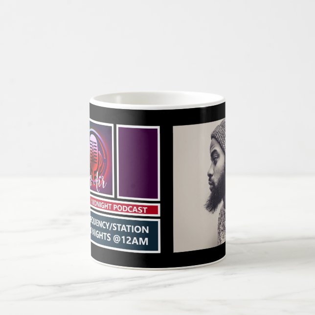 Mug Sur Air Podcaster, Retro Podcast Publicité (Centre)