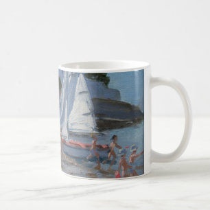 Mug Sur blanc Mer France de Palais de voilier