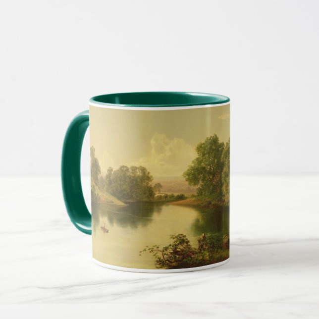 Mug Sur la crique d'Esopus, le comté d'Ulster, NY (Devant gauche)