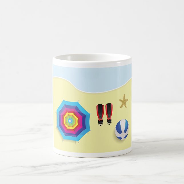 Mug Sur La Plage (Créateur téléchargé)