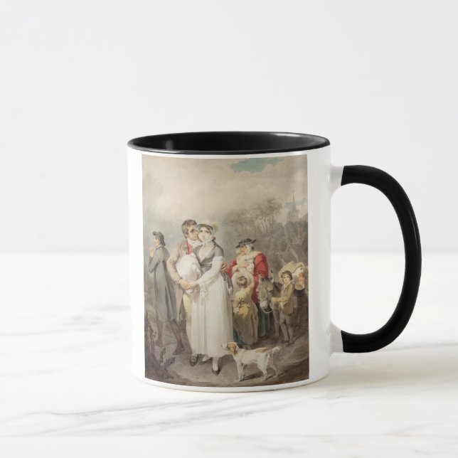 Mug Sur la route, 1799 (la semaine au-dessus des (Droite)