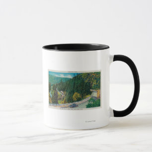 Mug Sur la route des grands arbres de Père Noël Cruz