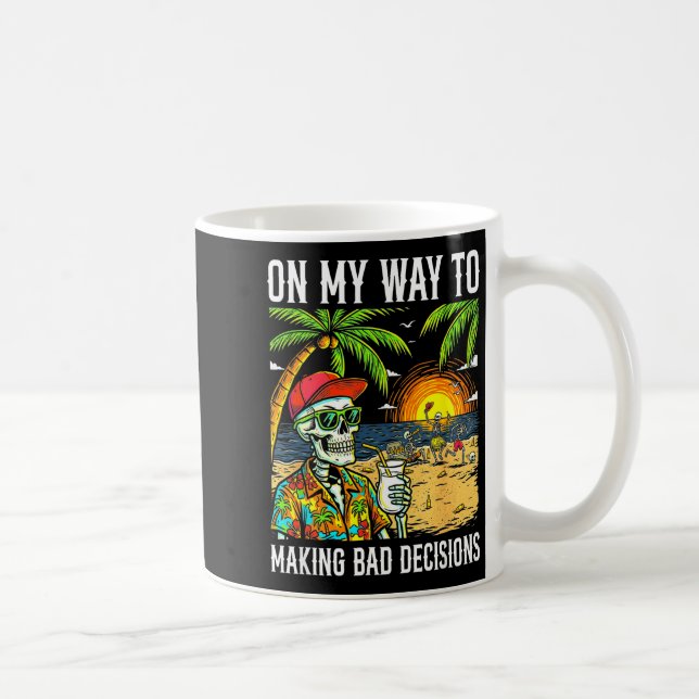 Mug Sur le chemin de la prise de mauvaises décisions s (Droite)