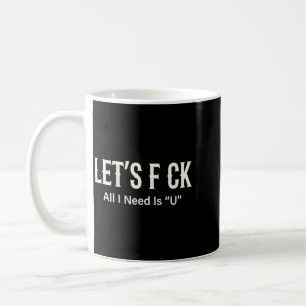 Mug Sur le dos, tout ce dont j'ai besoin, c'est de toi
