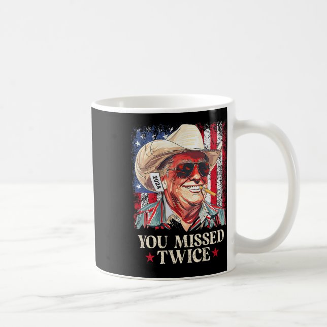 Mug (sur le dos) Vous avez manqué deux fois Western Co (Droite)