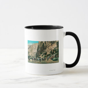 Mug Sur le sentier vers les chutes du Nevada, Glacier