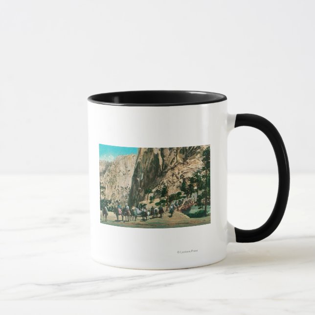 Mug Sur le sentier vers les chutes du Nevada, Glacier  (Droite)