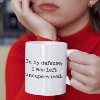 Mug Sur ma défensive, j'étais sans surveillance Citati