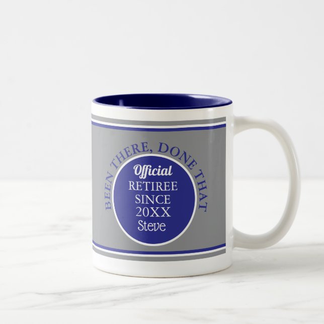 Mug sur mesure pour les retraités (Droit)