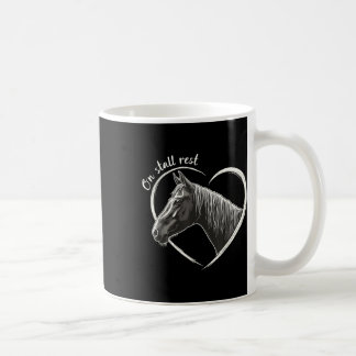 Mug Sur Stall Repos, Cheval Equestre Coeur Stable,