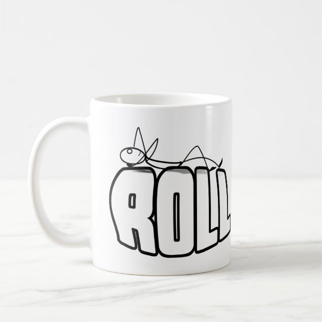 Mug Sur un rouleau (Gauche)