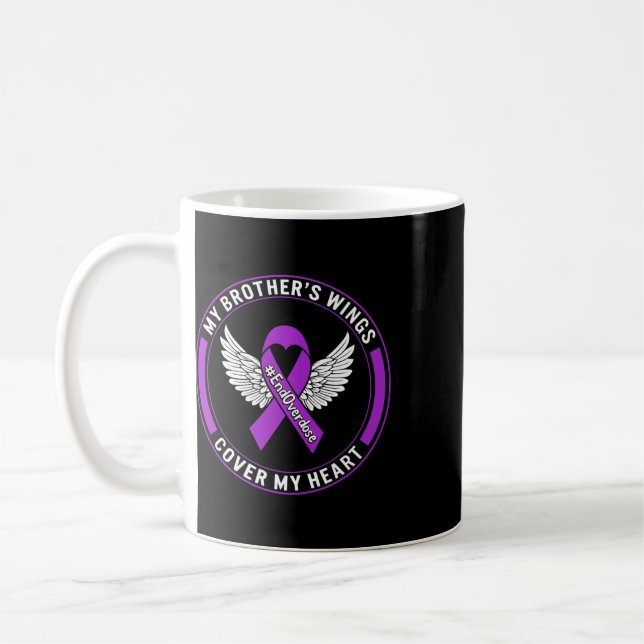Mug Surdosage de drogue Sensibilisation Couverture Les (Gauche)