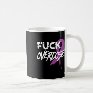 Mug Surdose Conscience de la toxicomanie Ruban pourpre