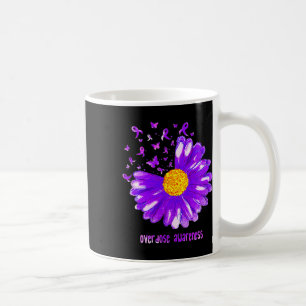 Mug Surdose de tournesol violet de papillon