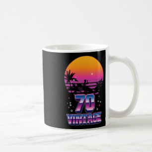 Mug Surf 1970 Océan Pacifique Coucher de soleil 70e An