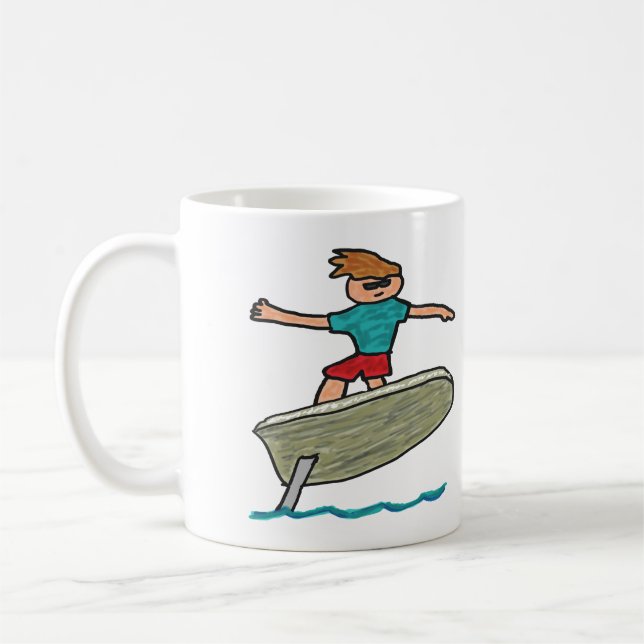 Mug Surf à huile (Gauche)