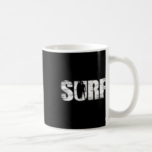 Mug Surf - Aspect Distressé Surfant Pour Surfeurs 
