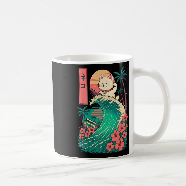 Mug Surf de chat japonais _1 (Droite)