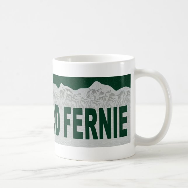 Mug Surf des neiges Fernie (Droite)