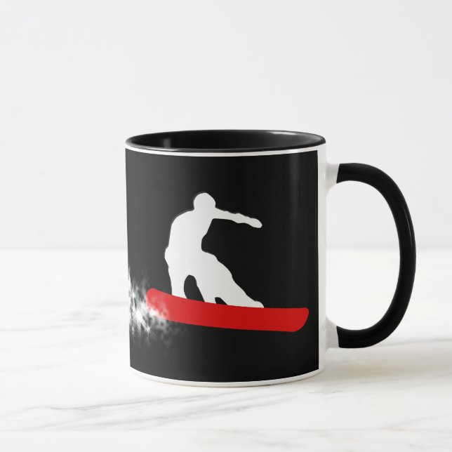 Mug surf des neiges : traînée de poudre : (Droite)