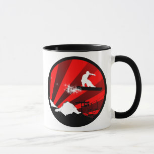 Mug surf des neiges : traînée de poudre