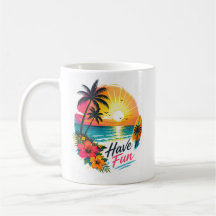 Surf, Soleil & Palmiers – Vibes d'Été Tropical