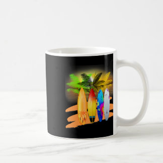 Mug Surf tropical Hawaii Beach Souvenir Surf