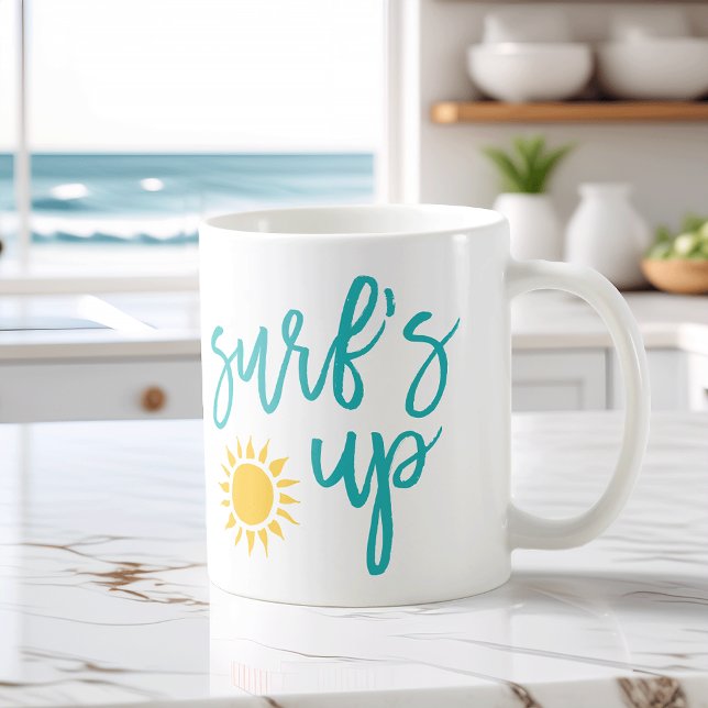 Mug Surf - Typographie estivale (Créateur téléchargé)