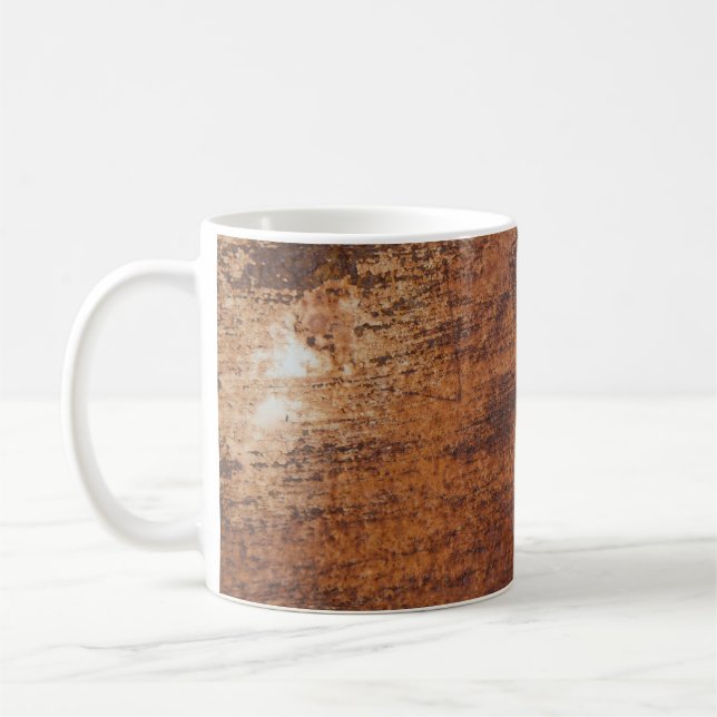 Mug Surface métallique texturée rouillée (Gauche)