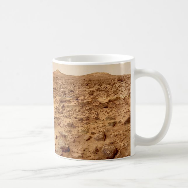 Mug Surface rocheuse de la planète Mars (Droite)