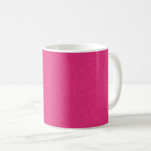 Mug Surface rose texturée avec un motif subtil en spir