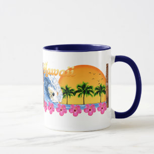 Mug Surfer hawaïen