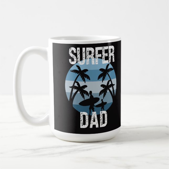 Mug Surfer papa (Gauche)
