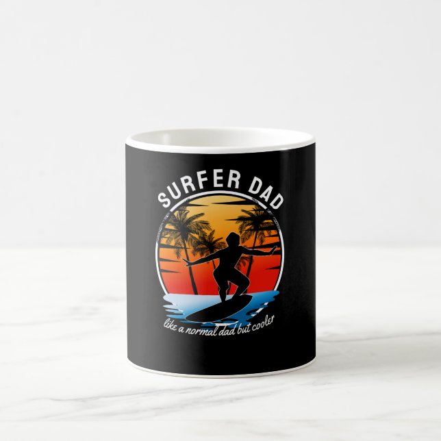 Mug Surfer papa comme un papa normal mais Glacière (Centre)