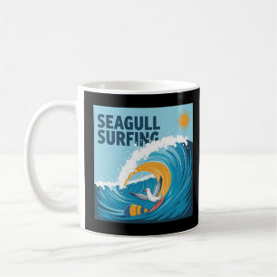 Mug Surfeur d'hiver Mouette, Surf de Mouette