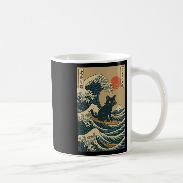 Mug Surfing des chats japonais  (Droite)